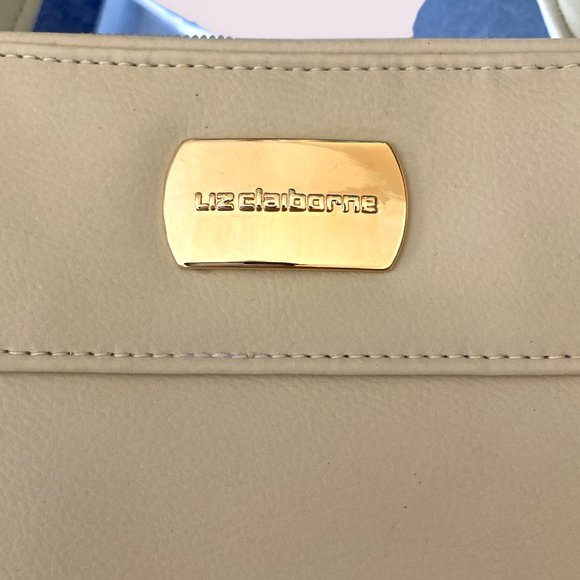 Vintage‎ Cream Liz Claiborne Purse - Picture 2 of 4